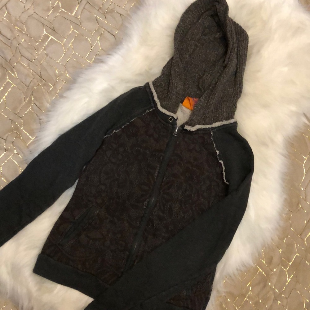 Free People • Full zip jacket with hood